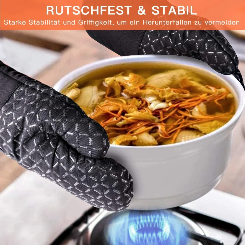 4PCS Silicone Kitchen Microwav - огляд і ціна Heat Resistant Glove